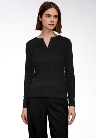 Street One Studio Shirt in Black: front