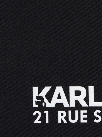 Sac d’ordinateur portable Karl Lagerfeld en noir