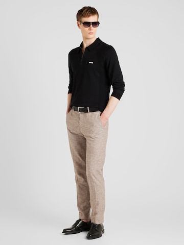 Coupe slim Pantalon à plis 'RIVIERA' JACK & JONES en marron