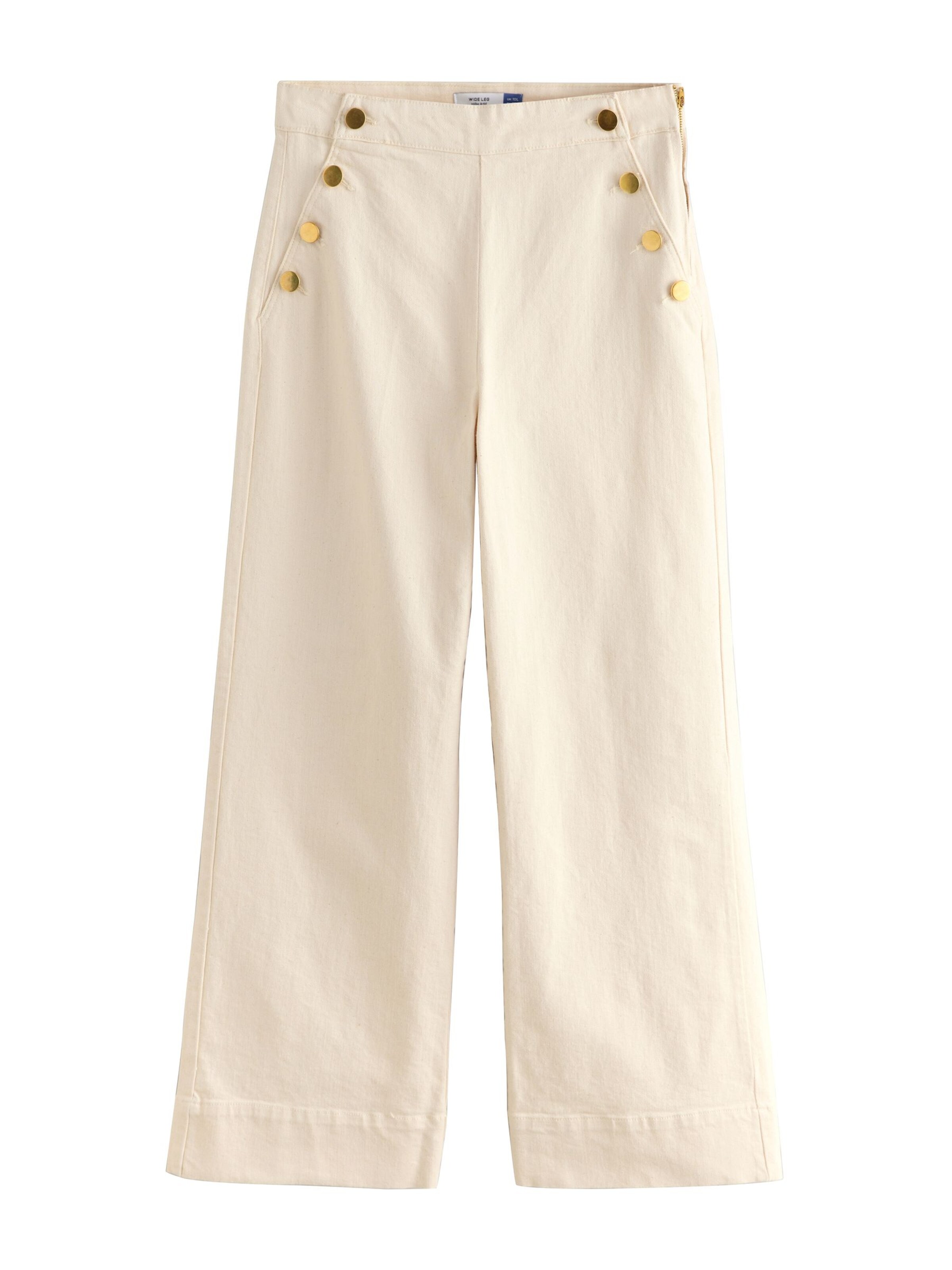 Next - Loosefit Calças de ganga em bege: frente