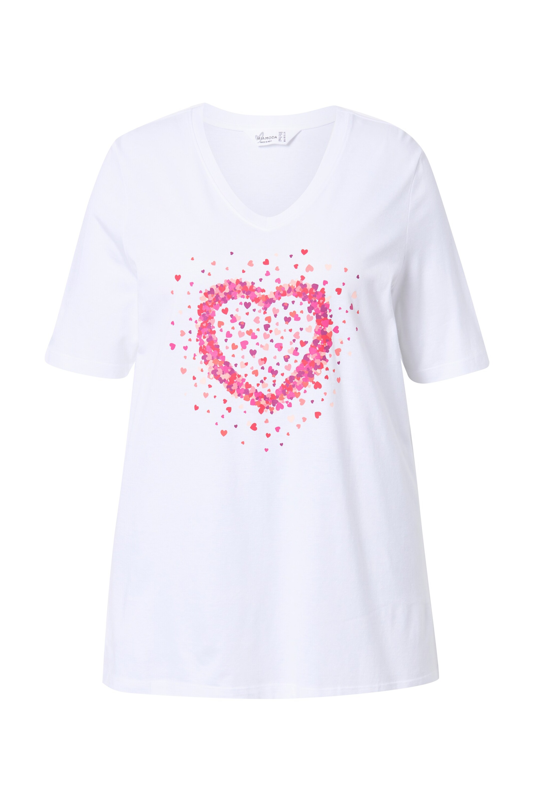 MIAMODA Oversized shirt in White: front