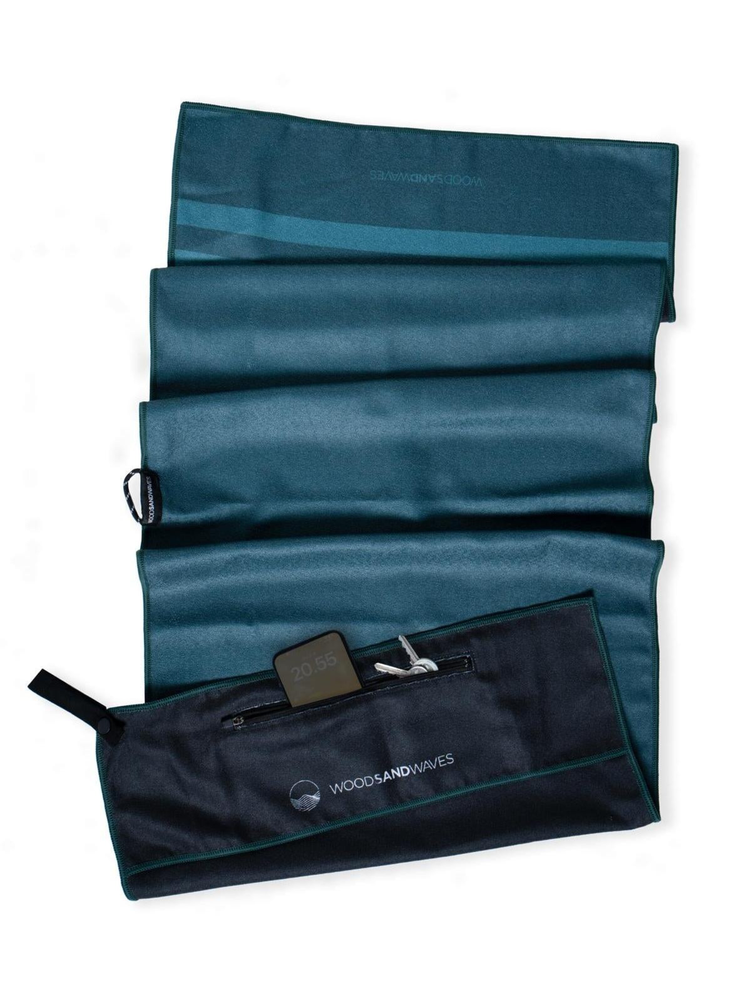 woodsandwaves Towel in Green