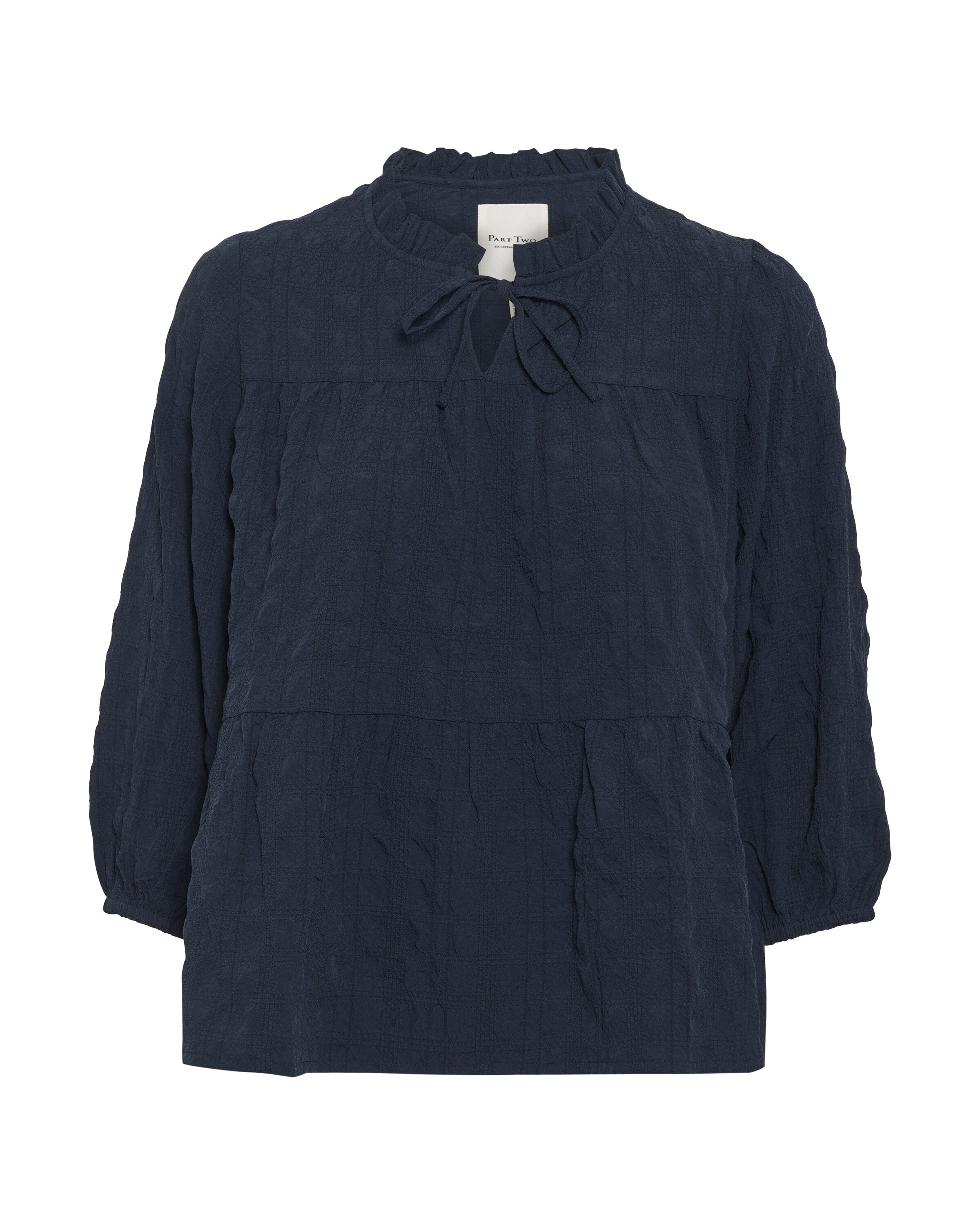 Part Two Bluse 'Gimalie' in Blau: Vorderseite