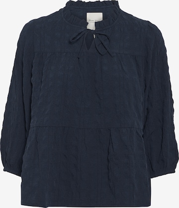 Part Two Bluse 'Gimalie' in Blau: Vorderseite
