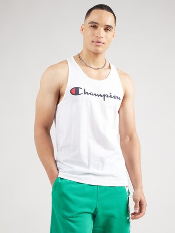 Champion Authentic Athletic Apparel Tričko – bílá: přední strana