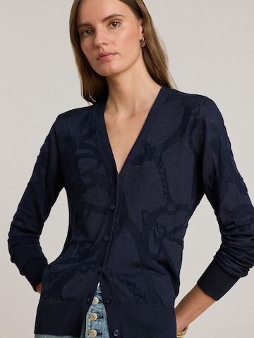Cardigan Lauren Ralph Lauren en bleu
