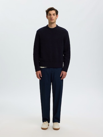 SELECTED Pullover 'SLHALEX' i blå