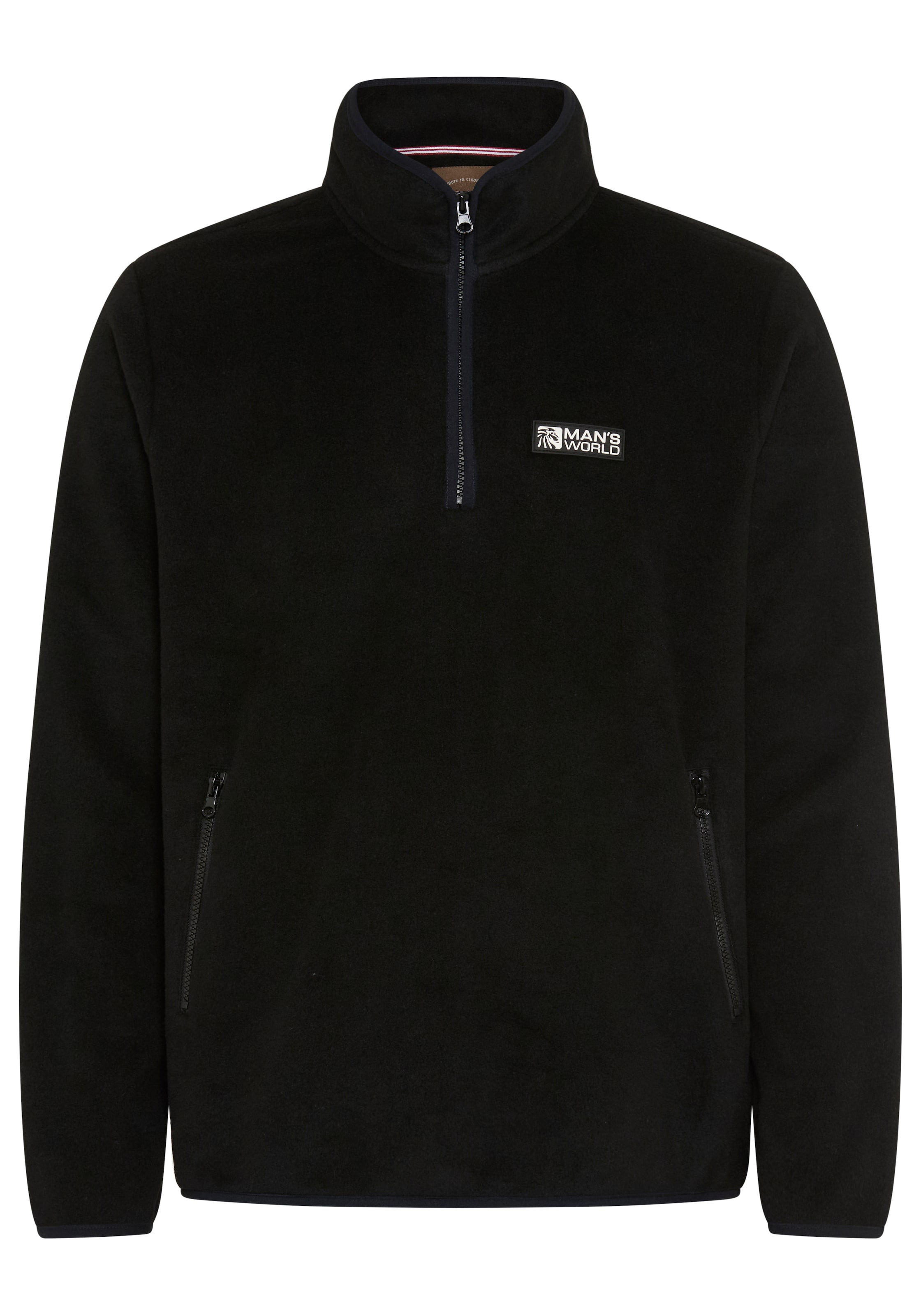 Man's World Sweater in Black: front