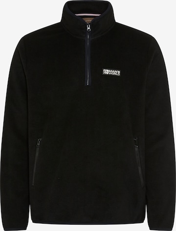 Man's World Sweater in Black: front