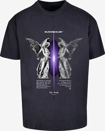 MJ Gonzales Bluser & t-shirts 'THE TRUTH V.1' i blå: forside