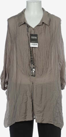 Cream Blouse & Tunic in S in Brown: front