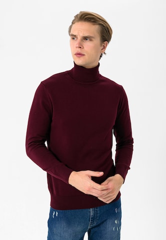 Jimmy Sanders Pullover in Rot: predná strana