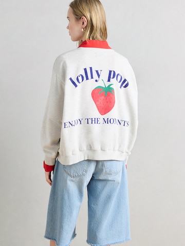 Lollys Laundry Sweatshirt 'Sydney' in Grey