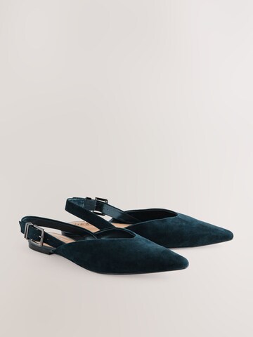 Next Балетки с ремешком 'Forever Comfort' в Синий