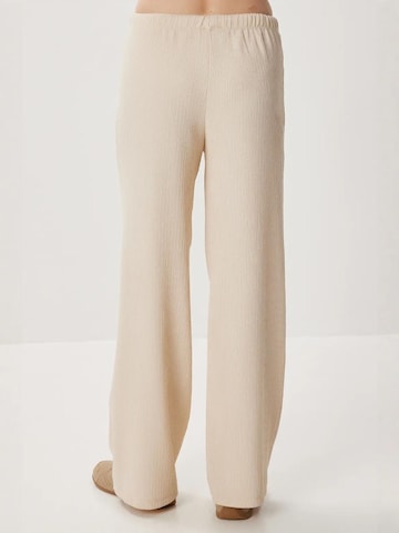 Wide Leg Pantalon Happiness İstanbul en beige