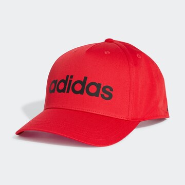 ADIDAS PERFORMANCE Athletic Cap 'Daily' in Red: front