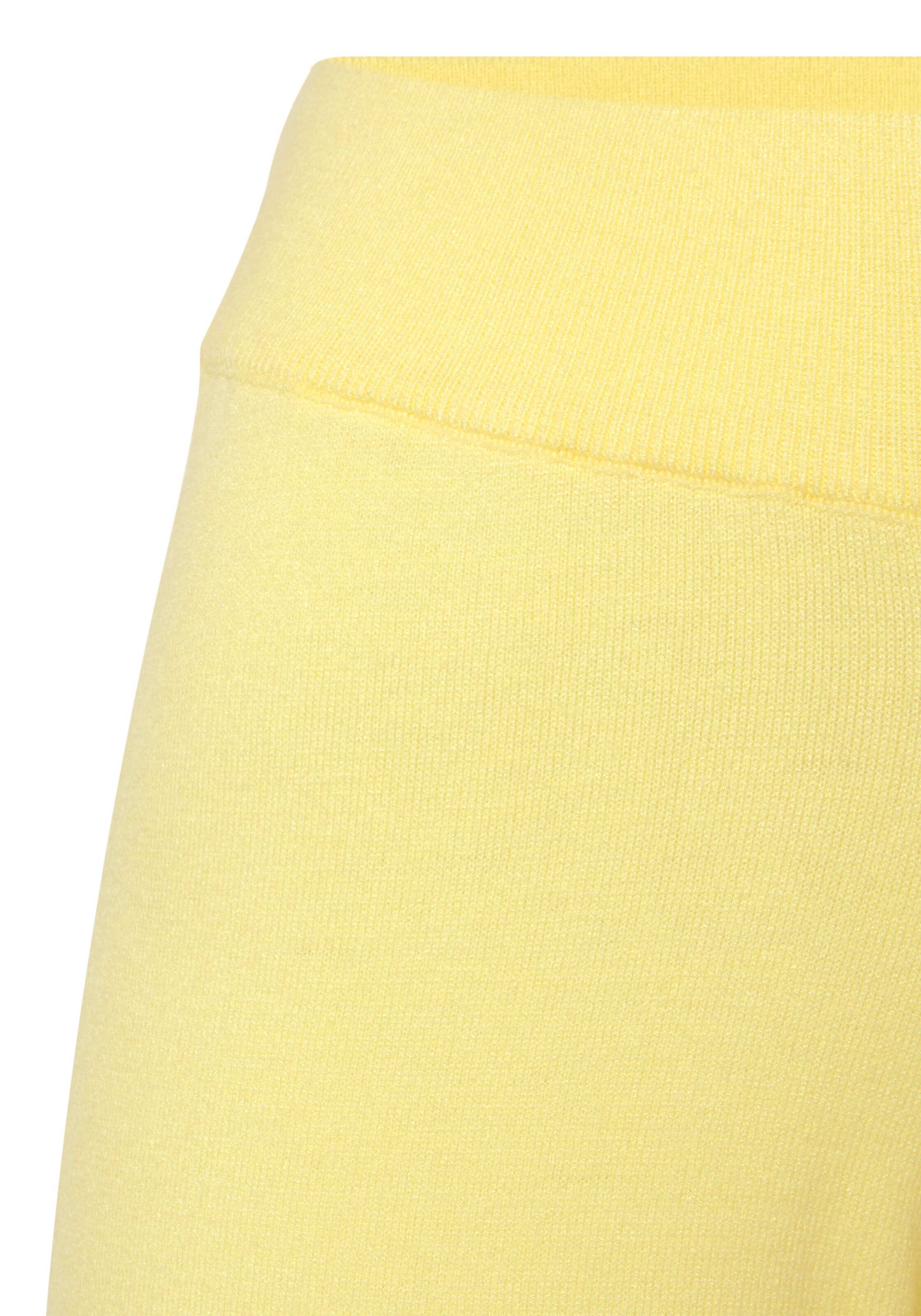 LASCANA Wide leg Trousers in Yellow