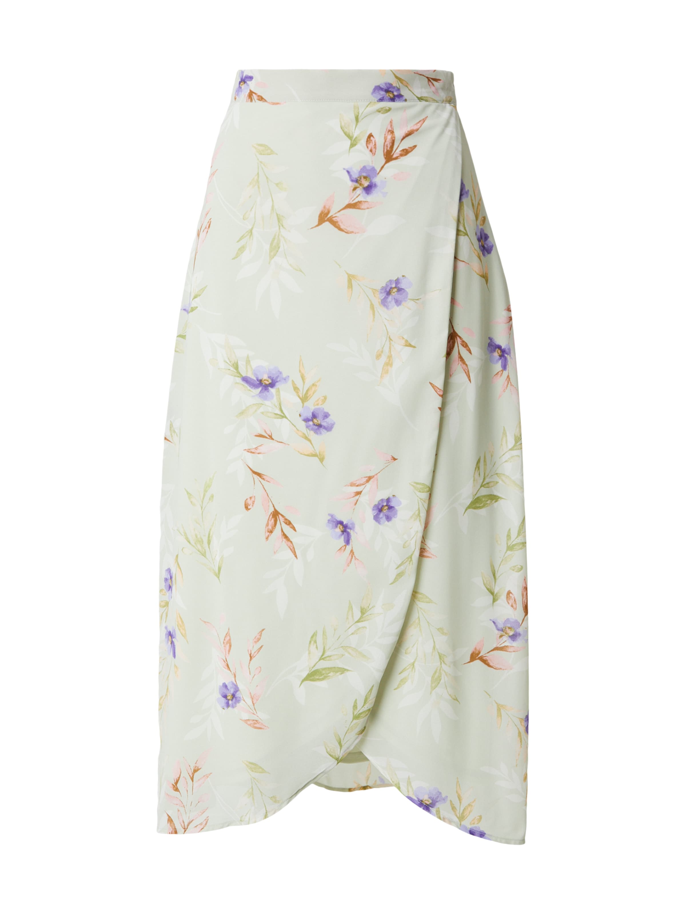 Fustă 'Leona' de la ABOUT YOU pe verde: față