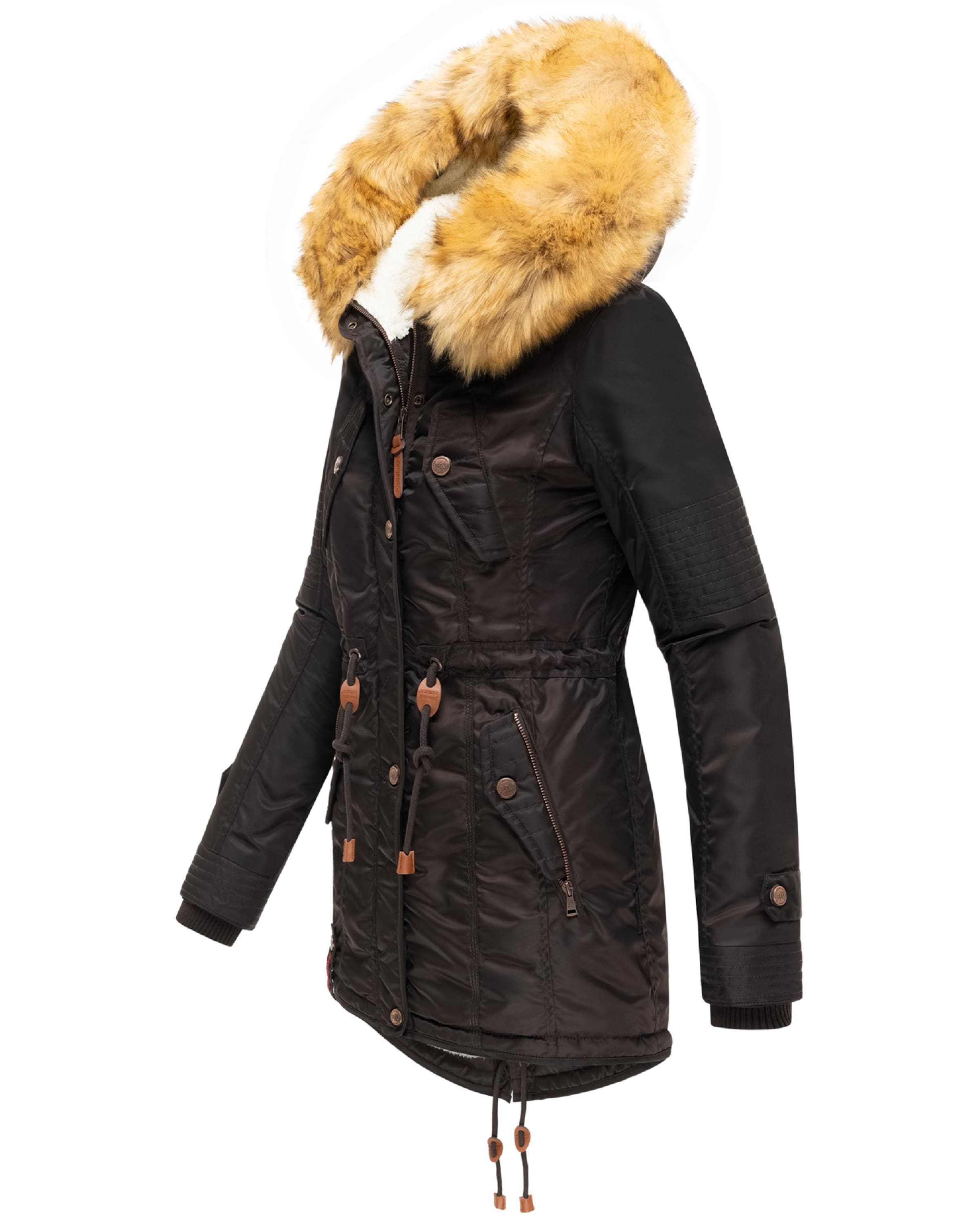 Parka invernale 'La Viva' di NAVAHOO in marrone