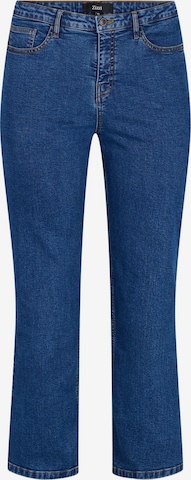 Zizzi Džíny 'GEMMA FIT' – modrá: přední strana