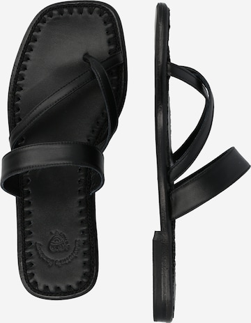 Flip-flops 'ELLI' de la Marietta's Fantasy pe negru