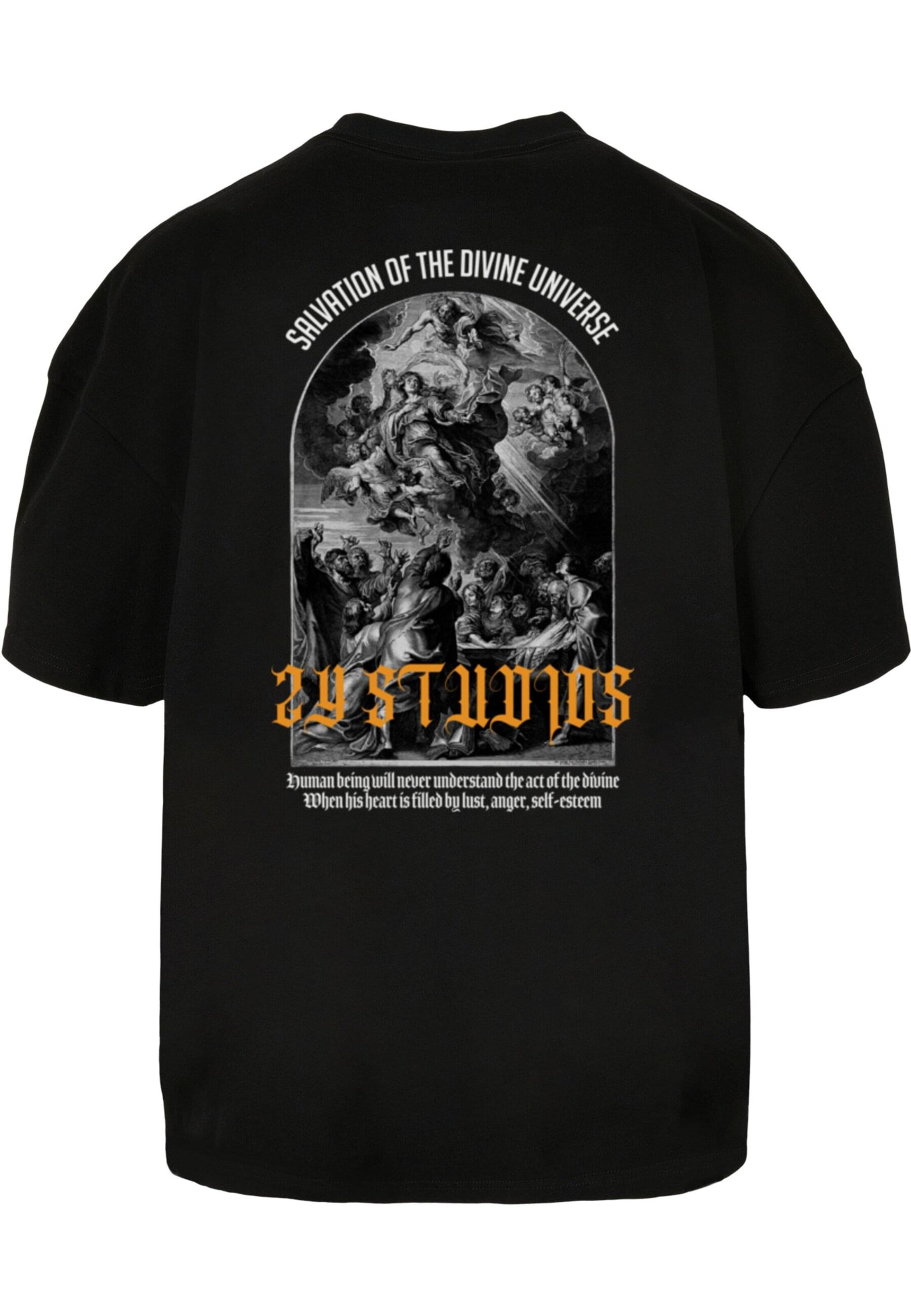 2Y Studios Shirt 'Salvation Of The Divine' in Black