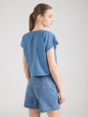 Chemisier 'ONLBea' ONLY en bleu