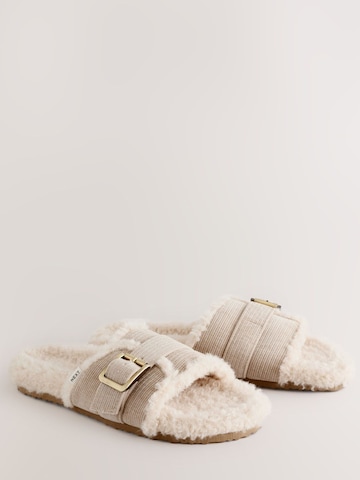 Pantoufle Next en beige