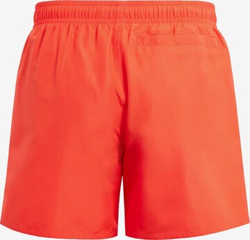 Regular Shorts de bain ADIDAS PERFORMANCE en rouge