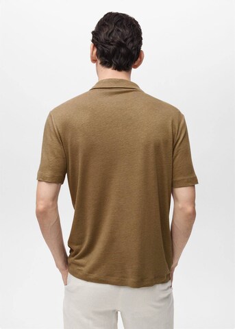 MANGO MAN Regular fit Button Up Shirt 'Ricard' in Green