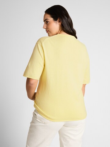 Tom Tailor Women + Trui in Geel