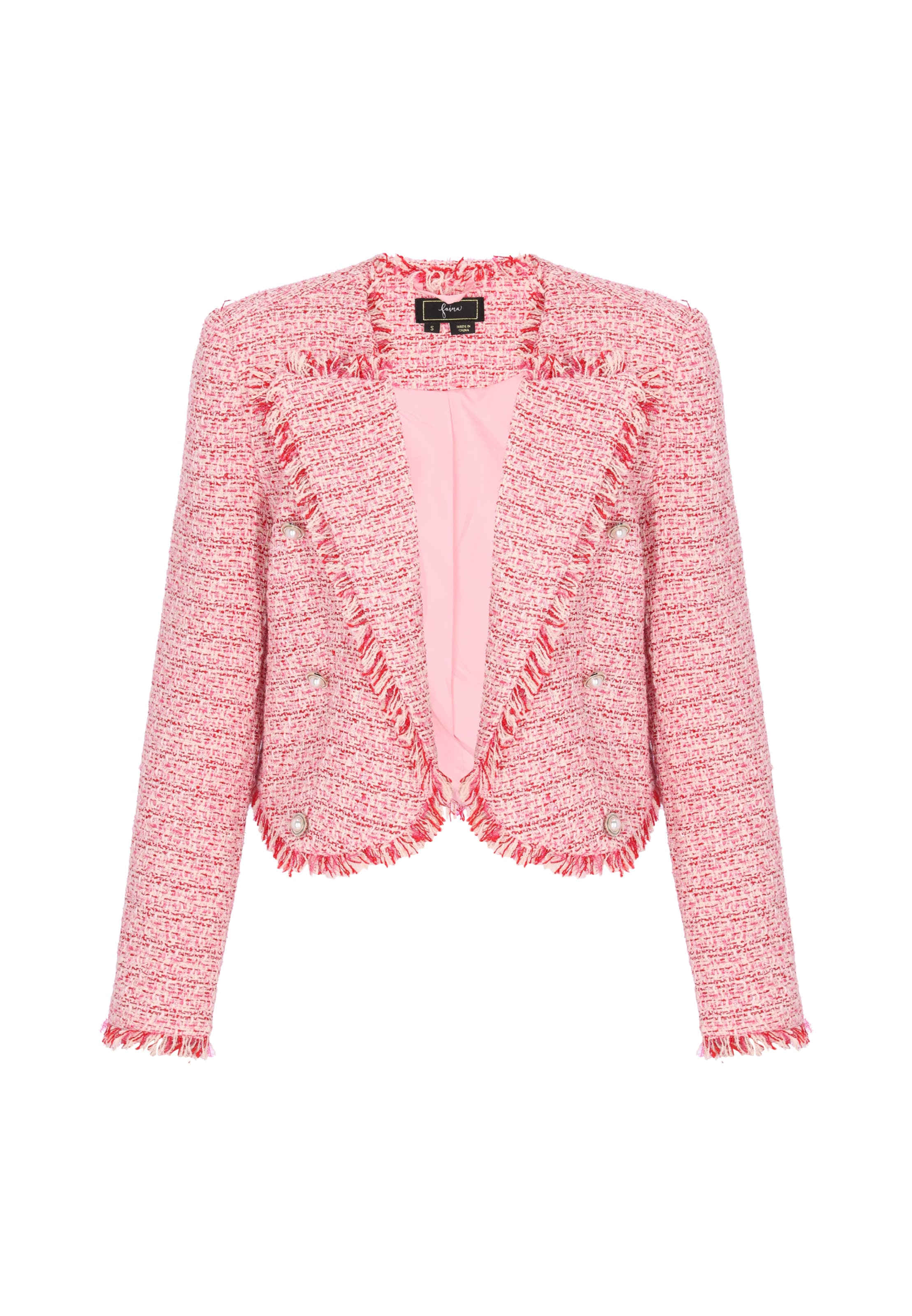 faina Blazers in Roze: voorkant