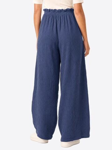 Wide Leg Pantalon ' Liska ' Seasons of April en bleu