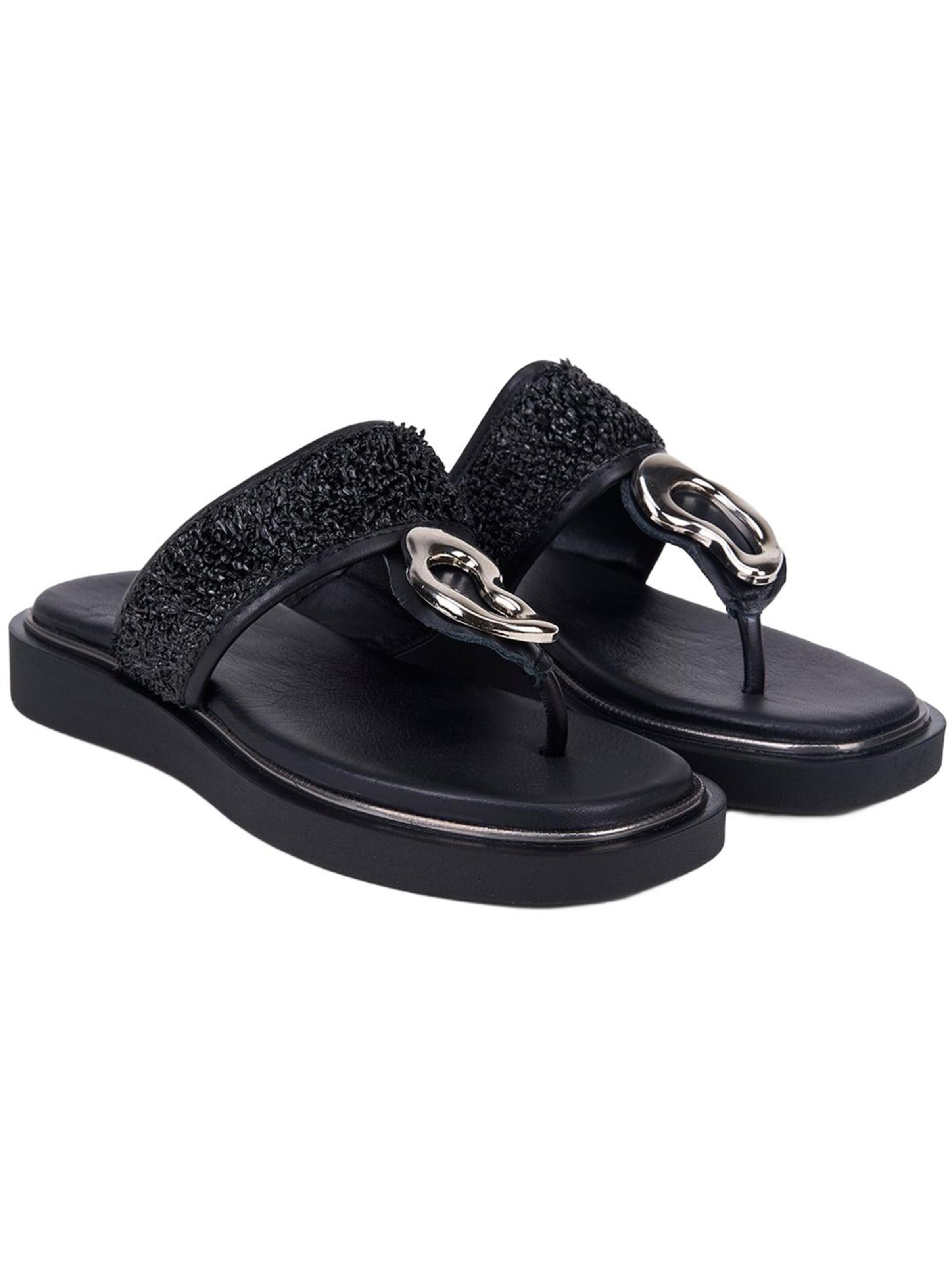 Desa T-bar sandals in Black
