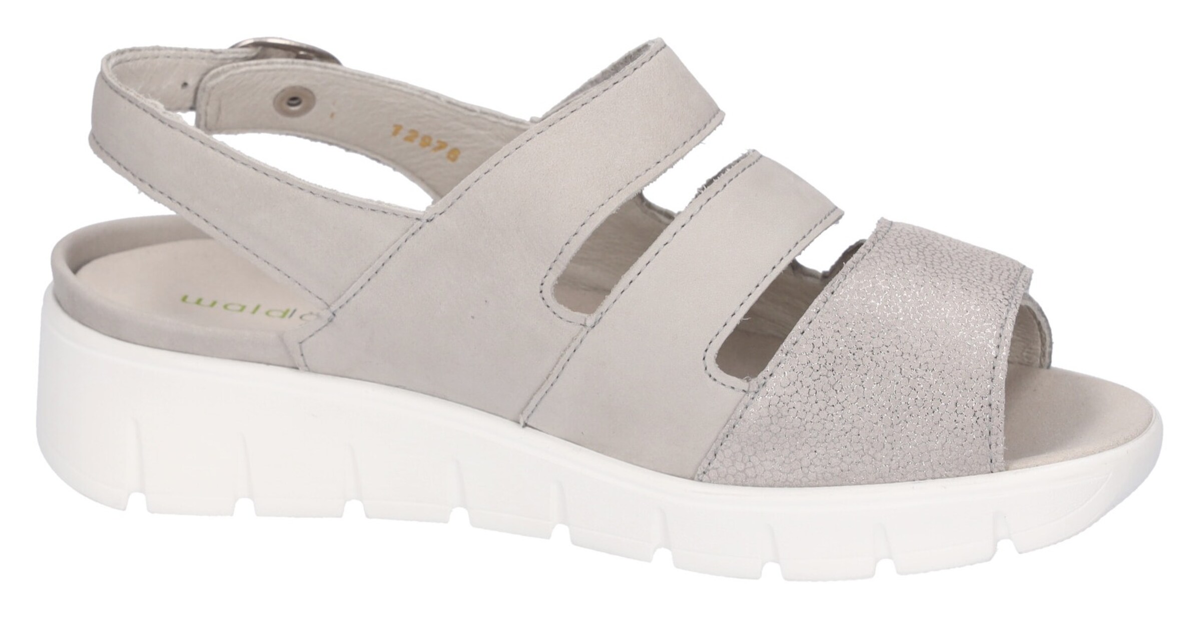 WALDLÄUFER Sandale in Grau