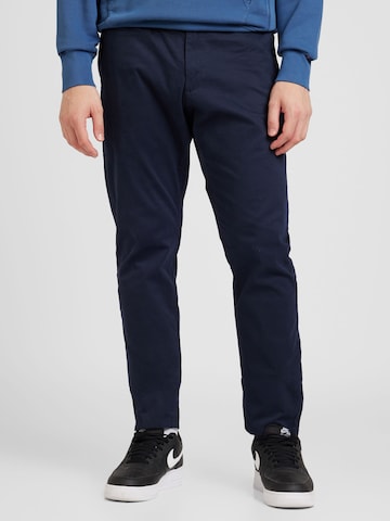 s.Oliver Regular Chino in Blauw: voorkant