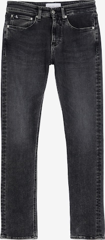 melns Calvin Klein Jeans Šaurs Džinsi: no priekšpuses
