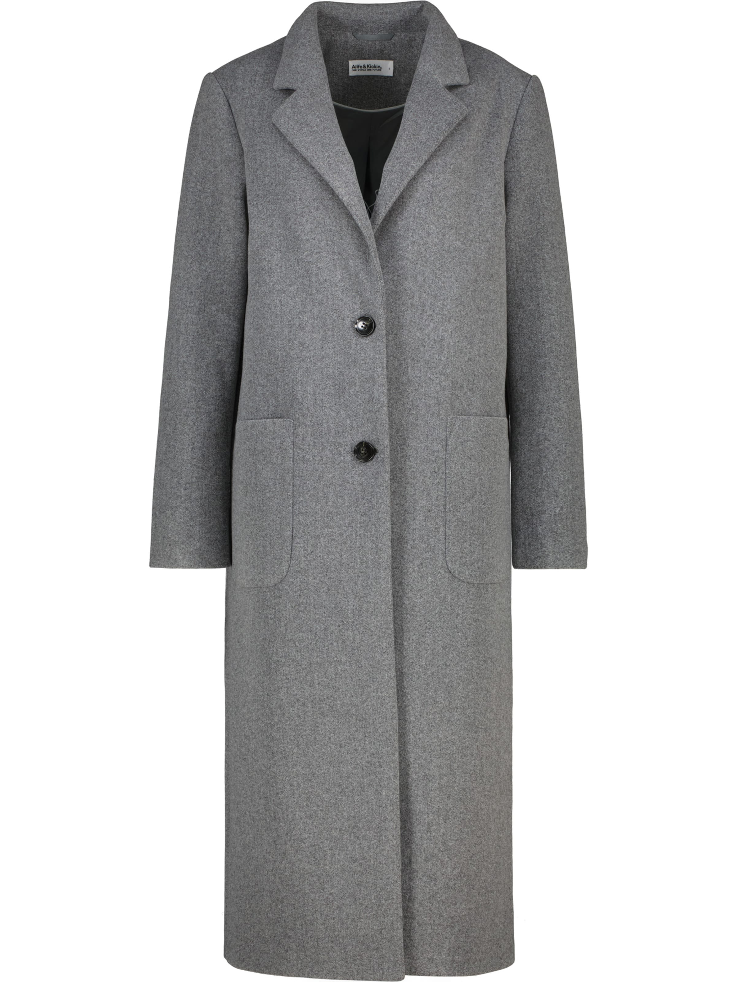 alife &amp; kickin Демисезонное пальто &#x27;Dierdre&#x27; в Серый: спереди