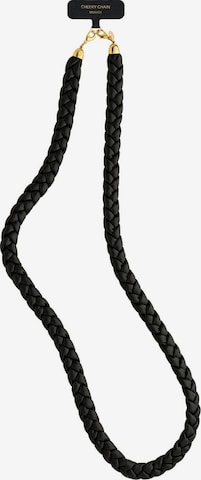 Cheeky Chain Munich Handykette 'Heidi' in Schwarz: Vorderseite