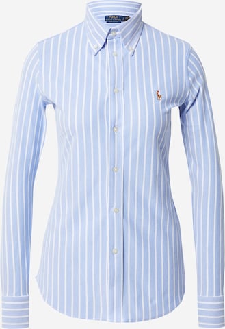 Polo Ralph Lauren Blouse in Blauw: voorkant