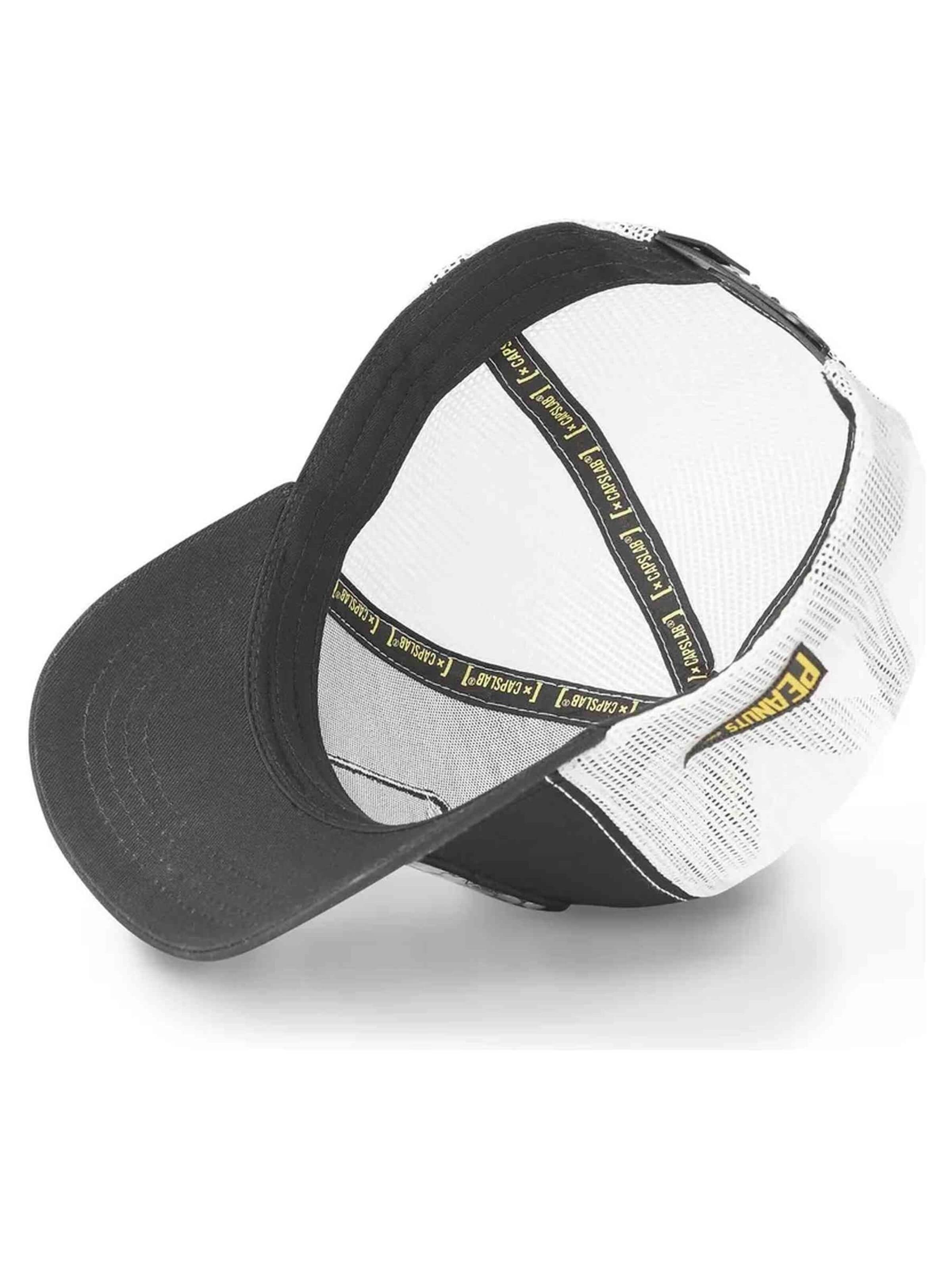 Capslab - Gorra 'Gorra capslab negra snoopy silver plate trucker cap' en negro