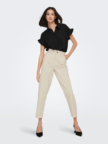 JDY Loose fit Pants 'Zizzy' in Beige