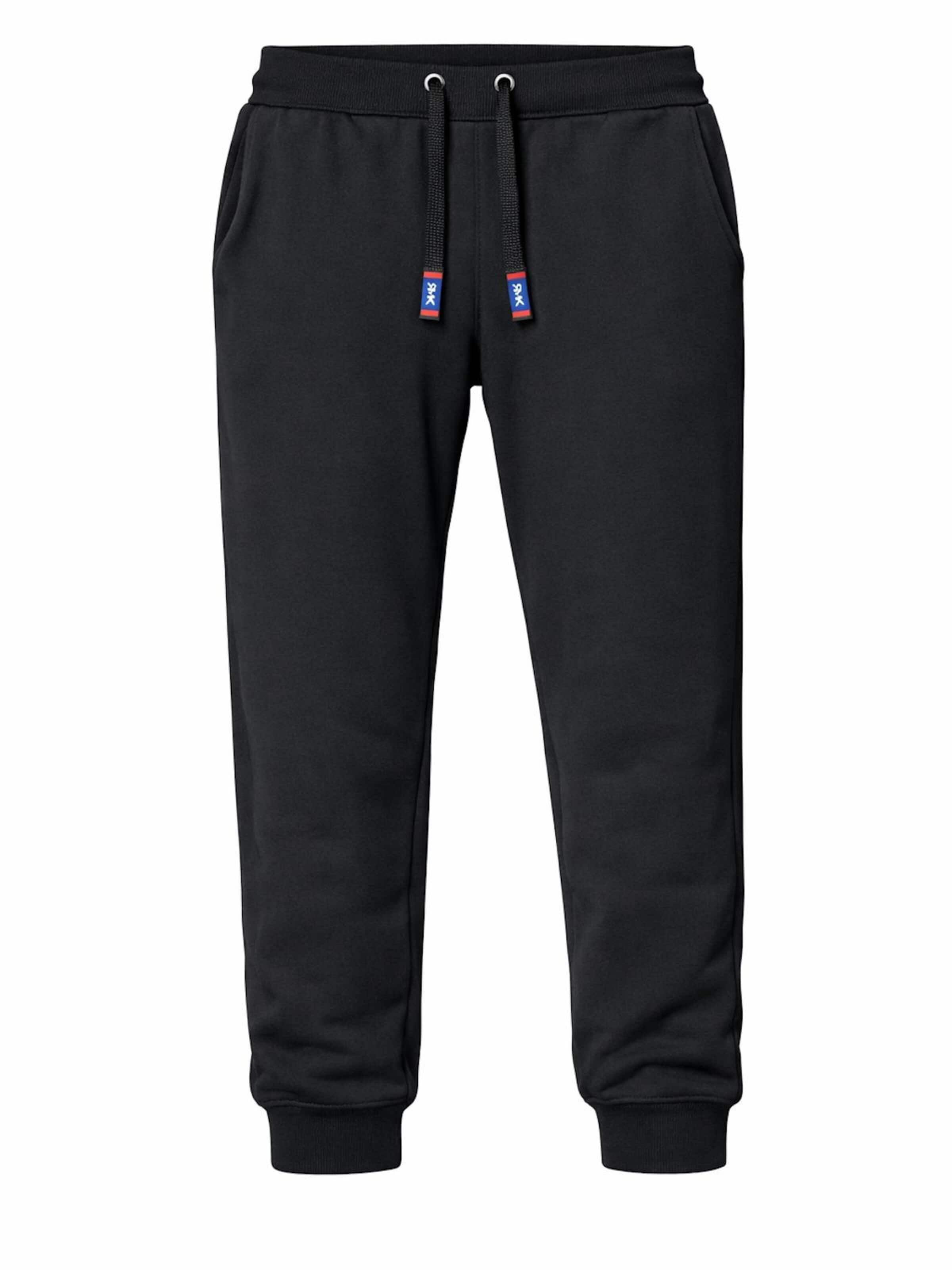 RMK Regular Workout Pants 'Camou Jogger' in Black: front