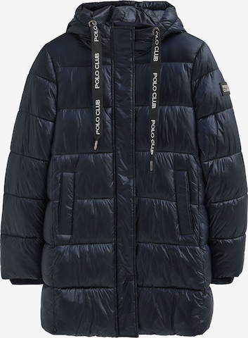 Polo Club Winter Jacket in Blue: front