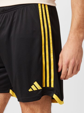 ADIDAS PERFORMANCE Regular Sportbroek 'Juventus 23/24 Home' in Zwart