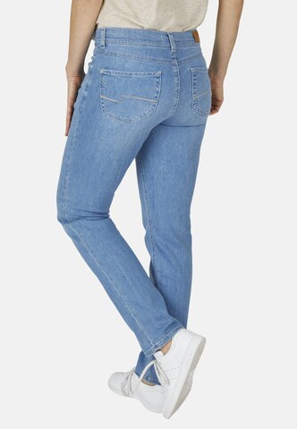 Angels Regular Straight-Leg Jeans in Blau