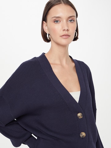 ESPRIT Strickjacke in Blau