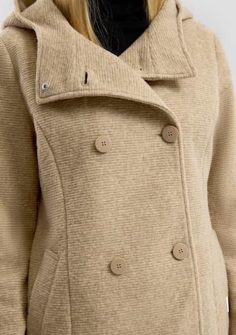 Manteau mi-saison QS en marron