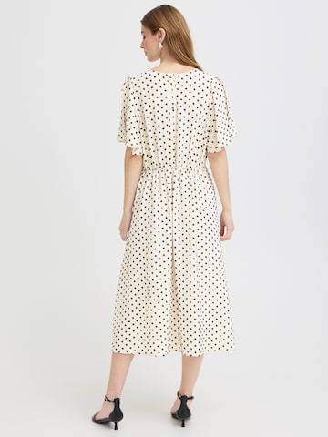 ICHI Kleid 'IHZABBY' in Beige