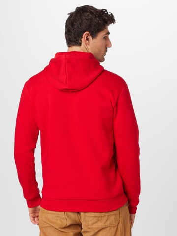 ADIDAS ORIGINALS Sweatshirt 'Trefoil Essentials' in Rot